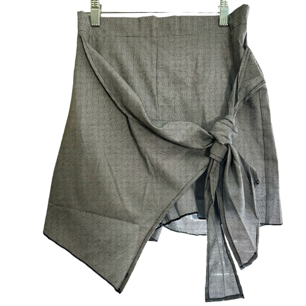 NWT Free People Movement Houndstooth Wrap Skort Size Small